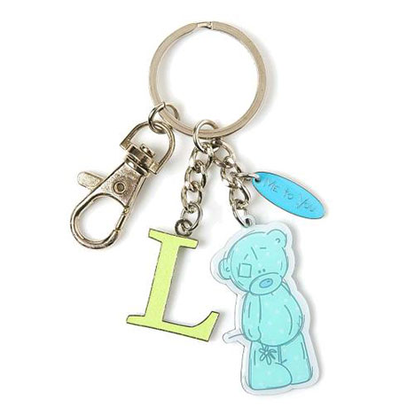 L Me to You Bear Enamel Alphabet Keyring Bag Charm £2.40